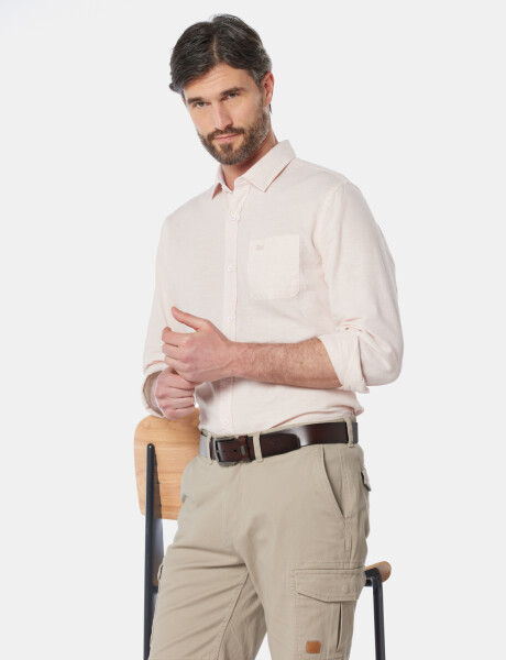 BERMUDA CARGO CON SPANDEX Beige