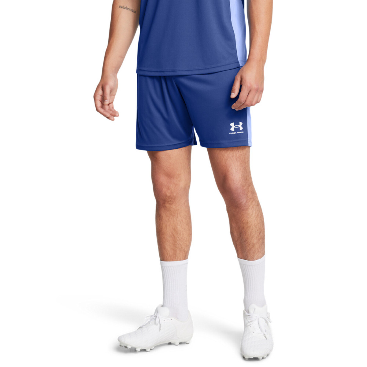 UA M's Ch. Knit Short-BLU - BLU-432 