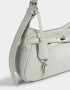 Bandoleras Bandolera Con Charm - Gris Claro