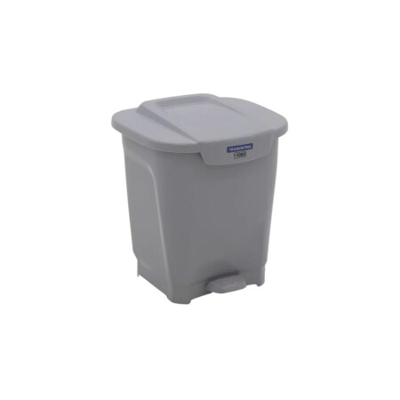 PAPELERA TACHO BASURA TRAMONTINA T-FORCE 25 LITROS GRIS