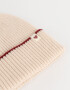 Gorro Romántico Gorro Tejido Con Tag - Rosa Viejo