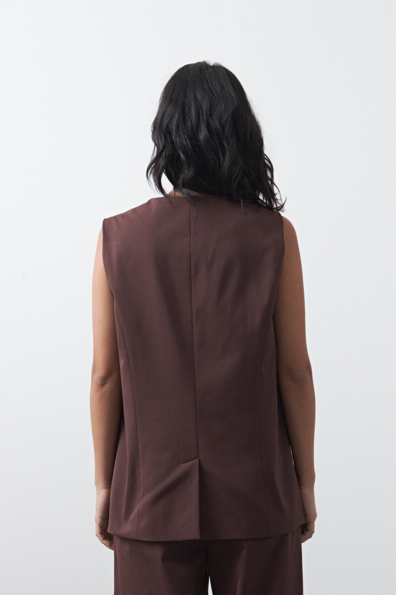 CHALECO DELPHINE Vino