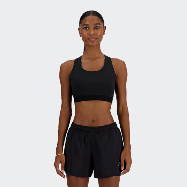 Top New Balance Medium Support Pocket Negro