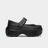 Crocs Stomp Mary Jane Negro