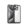 Protector para iPhone 16 Pro Max bordes color negro Protector Para Iphone 16 Pro Max Bordes Color Negro