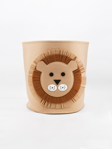 CONTENDER DE TELA SAFARI MARRON