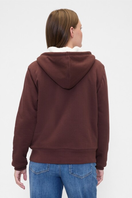 Canguro Con Corderito Logo Gap Mujer Chocolate Bar 041