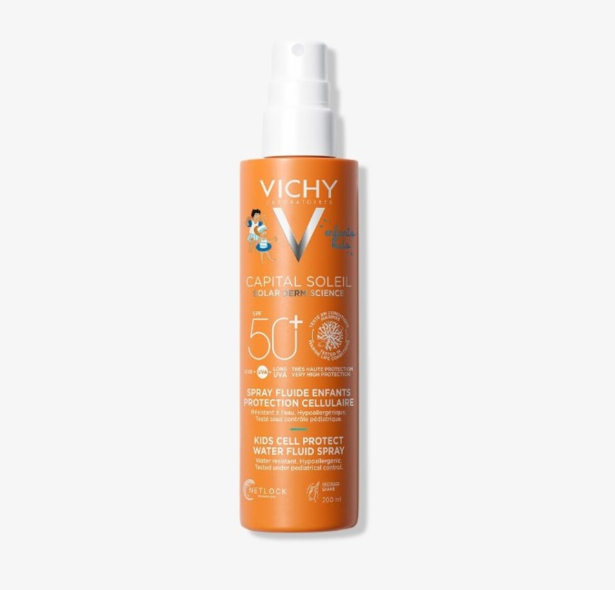 Vichy Capital Soleil protector solar spray para niños FPS50+ 
