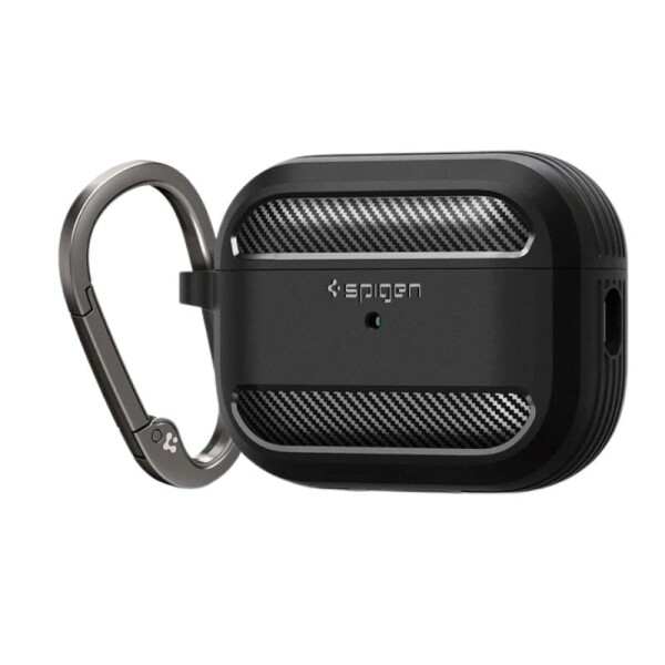 Case Spigen AirPods Pro 2 Rugged Armor Black 05482 USA Case Spigen AirPods Pro 2 Rugged Armor Black 05482 USA