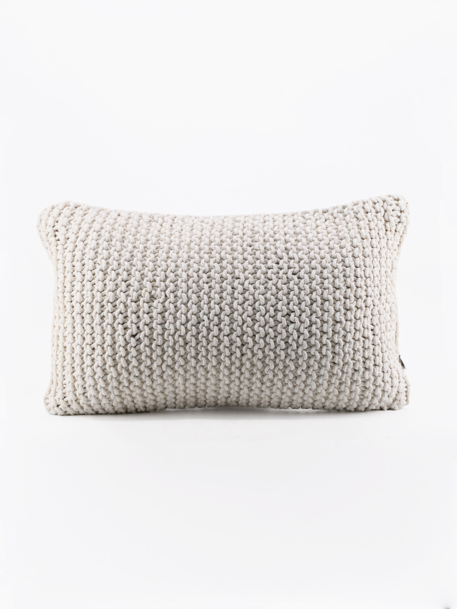 FUNDA ALMOHADON - OFF WHITE 