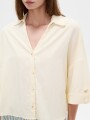 Camisa Tareo Crudo / Natural