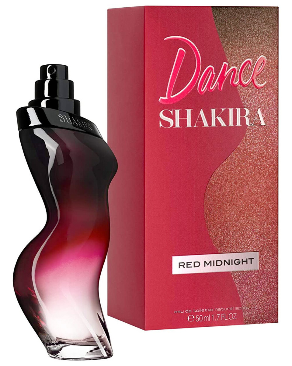 Perfume Shakira Dance Red Midnight EDT 50ml Original 