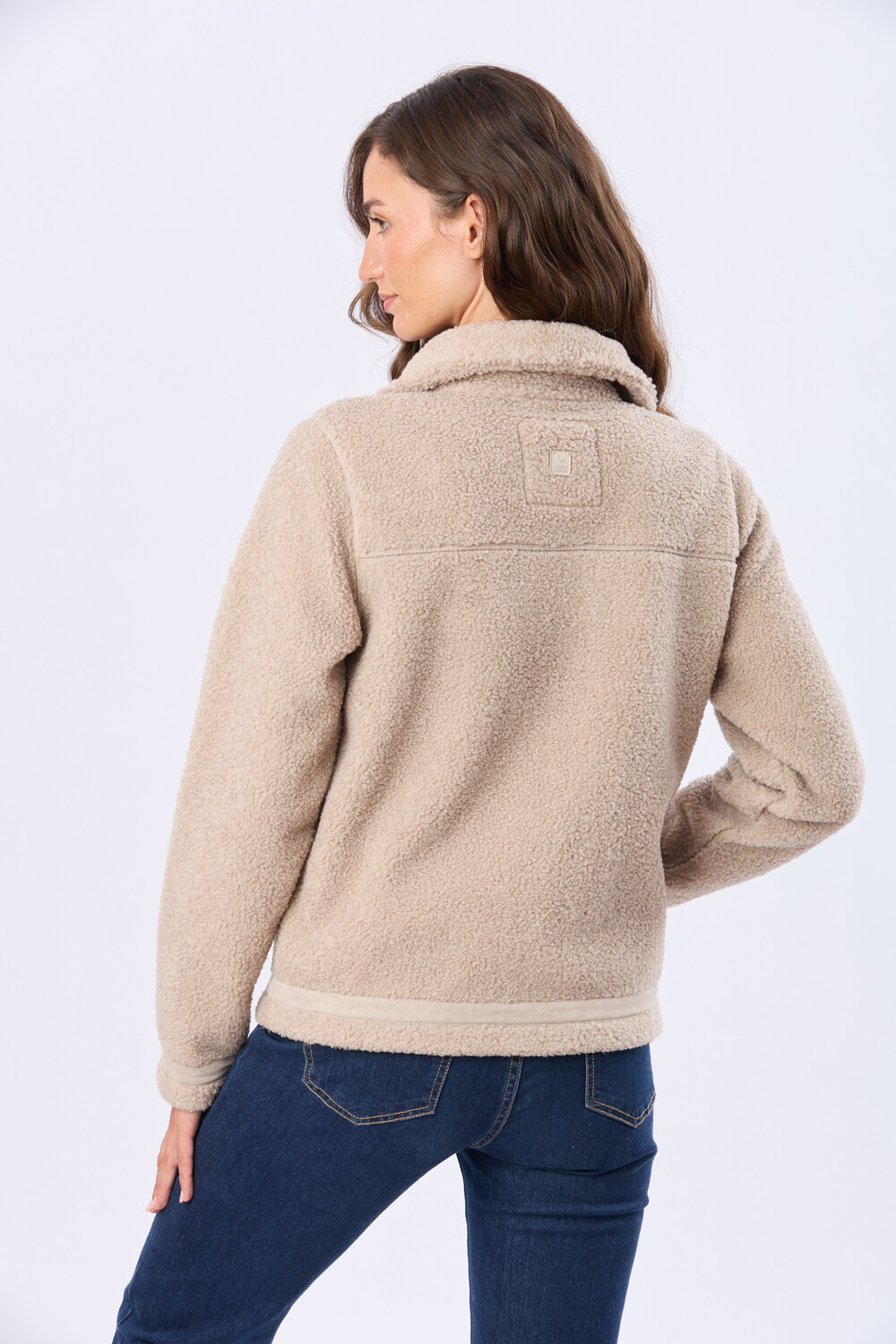 CAMPERA DE SHERPA Beige
