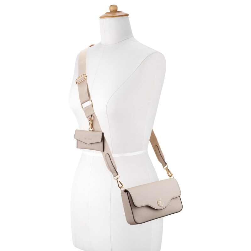Crossbody Nalini Mini Flap Cement Cemen