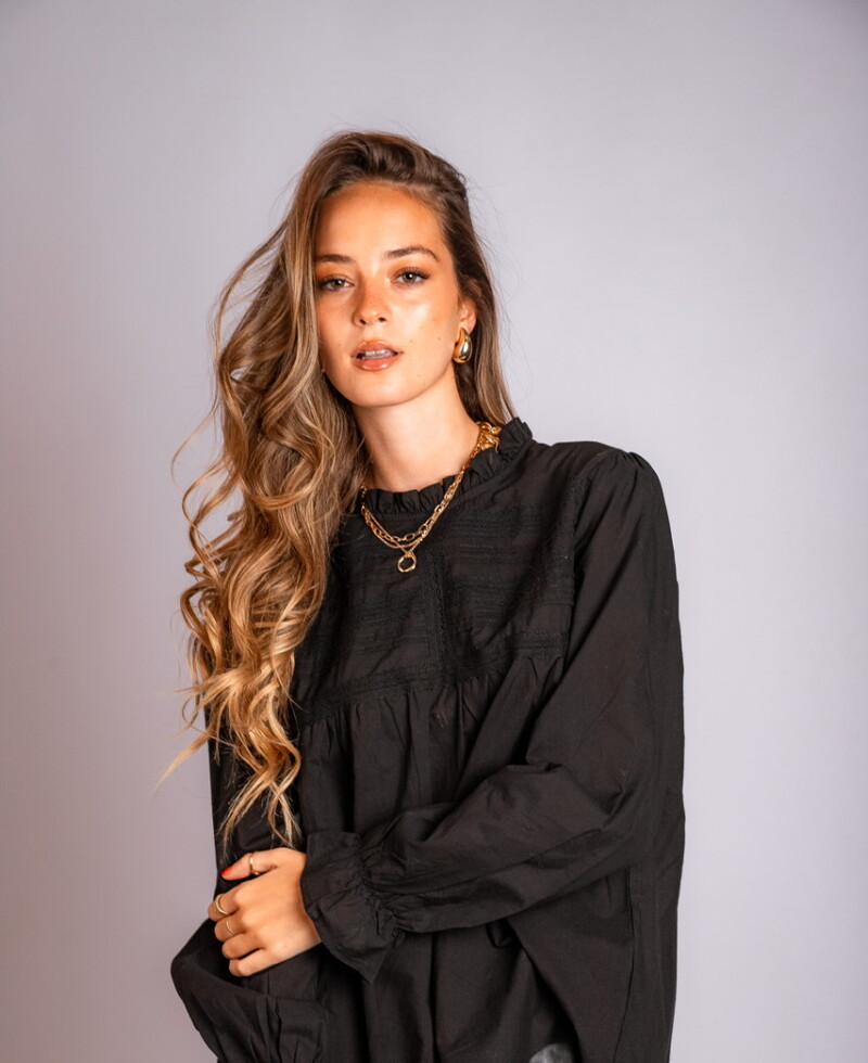 Camisa Agustina negro