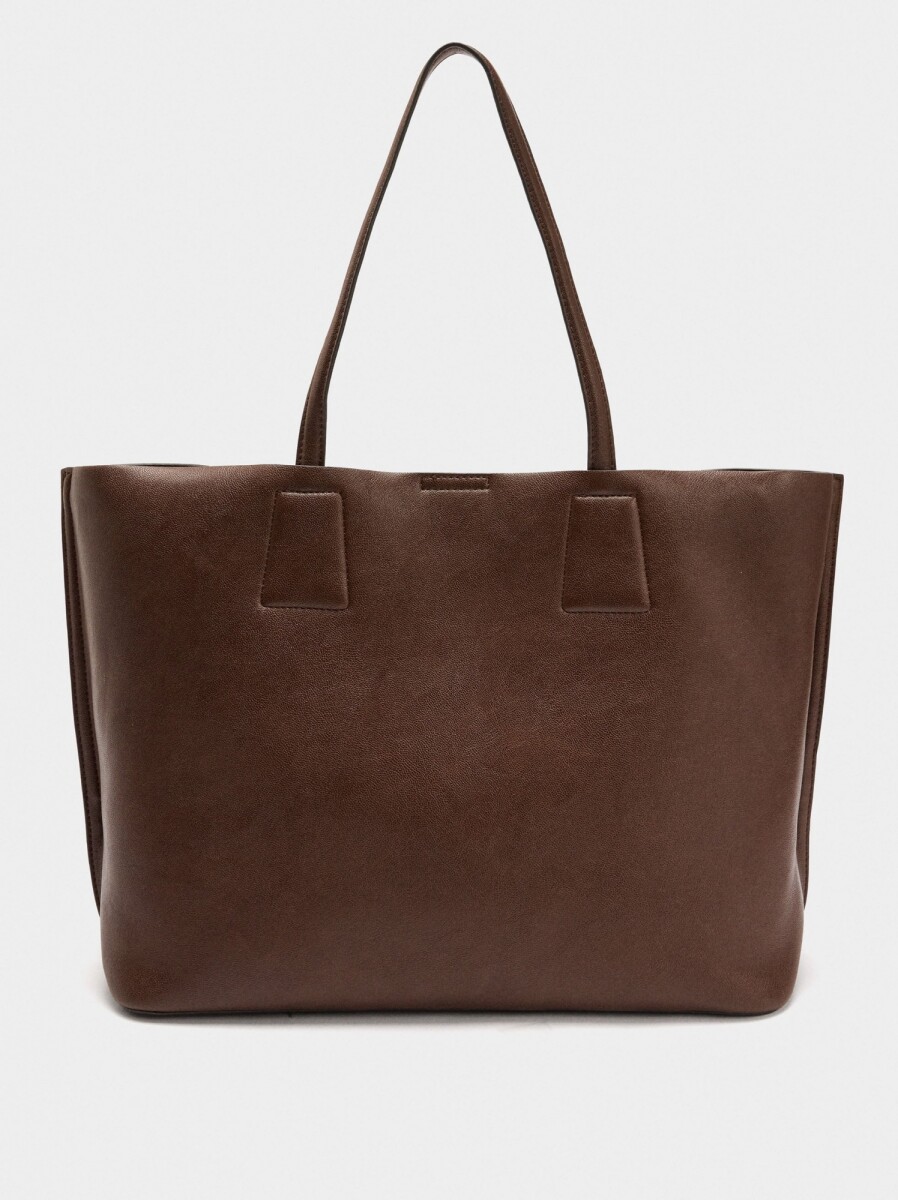Bolso Para Portátil Lisa Hasta 15" - camel 