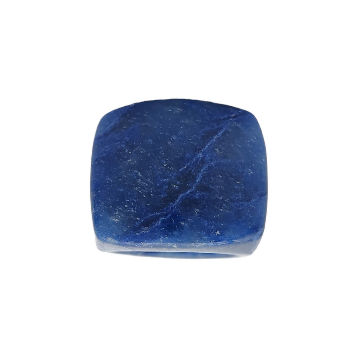 Anillo Cuadrado-Piedra Lapislázuli-AN0500 - conpiedra 