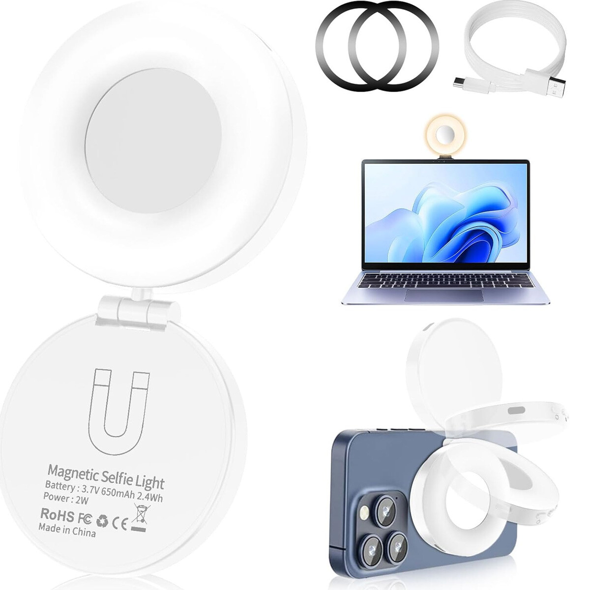 Aro de Luz Portátil Magsafe 