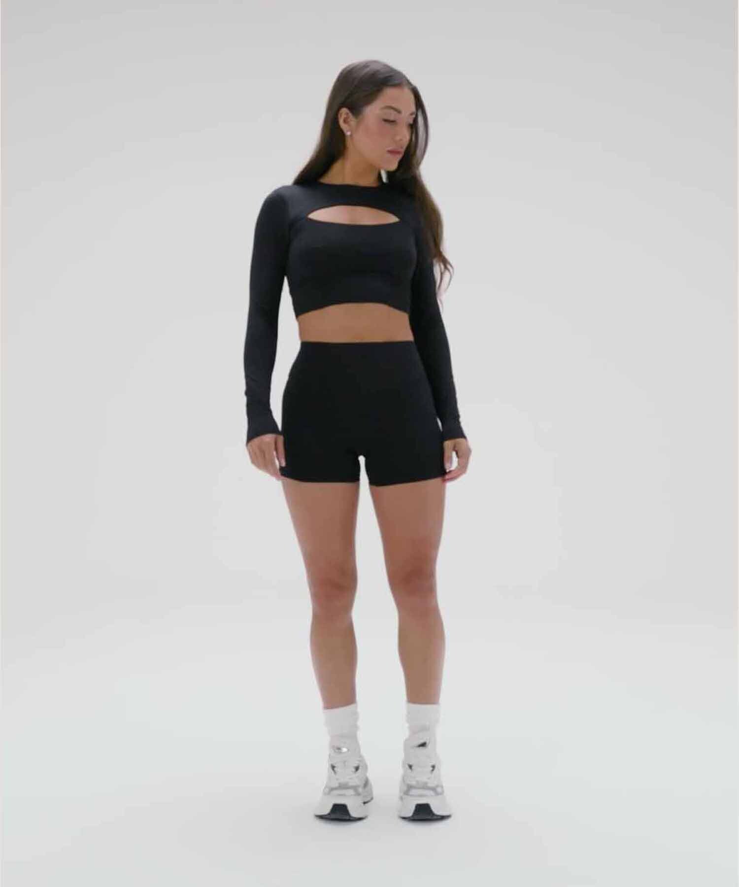 Short The No-Seam PureLuxe TLC 4" Mujer Bone