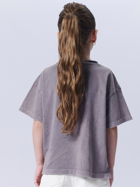 Remera nice Gris