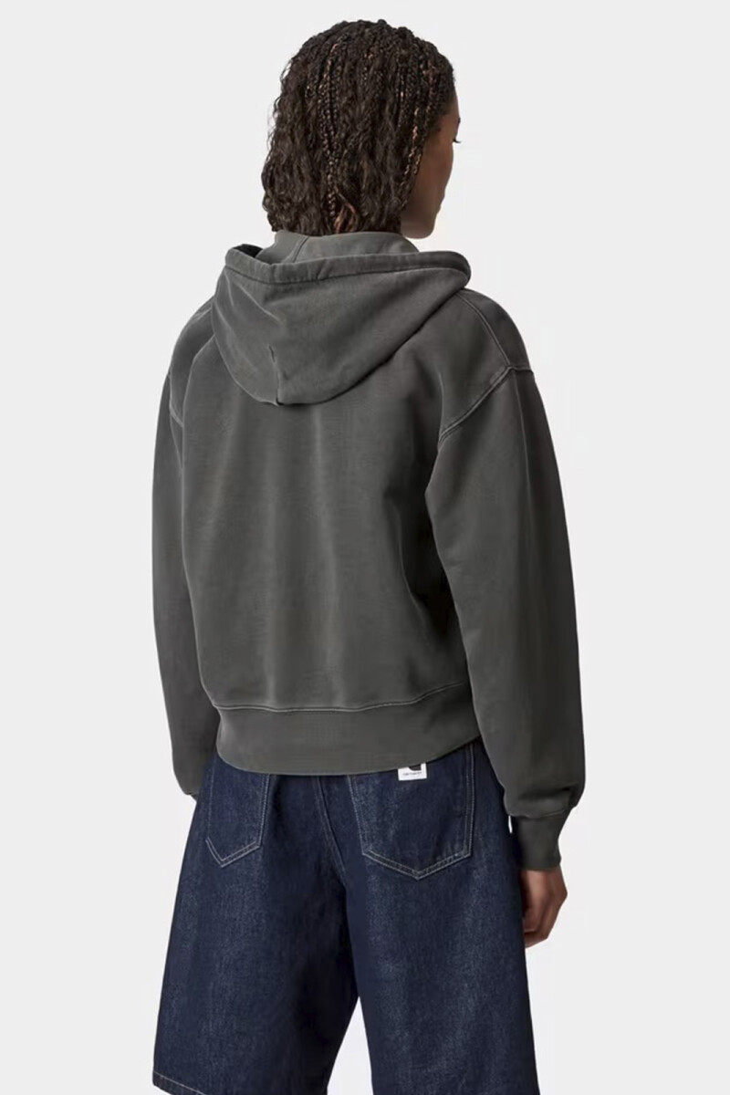 W' HOODED NELSON JACKET Negro