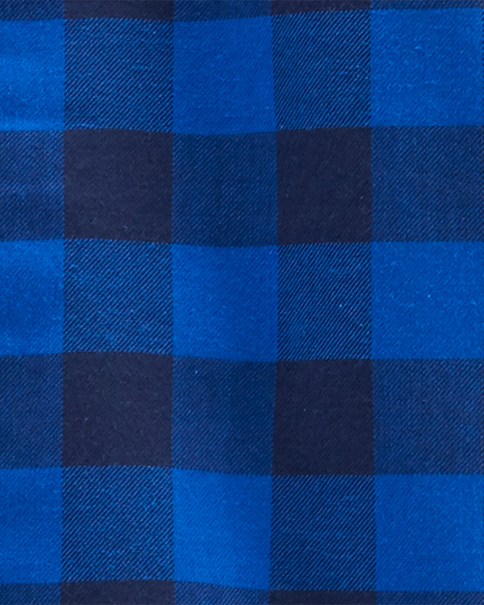 Set dos piezas pantalón y camisa diseño a cuadros de algodón Sin color