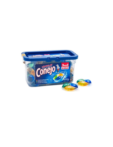 JABÓN CONEJO EN CAPSULAS 3 EN 1, 30 UNIDADES JABÓN CONEJO EN CAPSULAS 3 EN 1, 30 UNIDADES