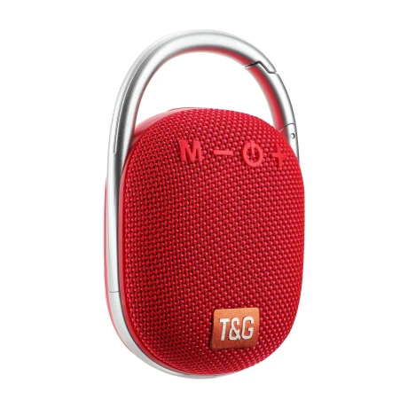 PARLANTE PORTÁTIL BLUETOOTH TG321 SIMIL CLIP ROJO PARLANTE PORTÁTIL BLUETOOTH TG321 SIMIL CLIP ROJO