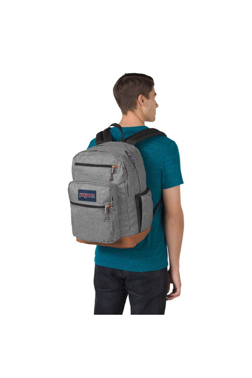 Mochila Portalaptop Cool Student - Unisex Grey Letterman Poly