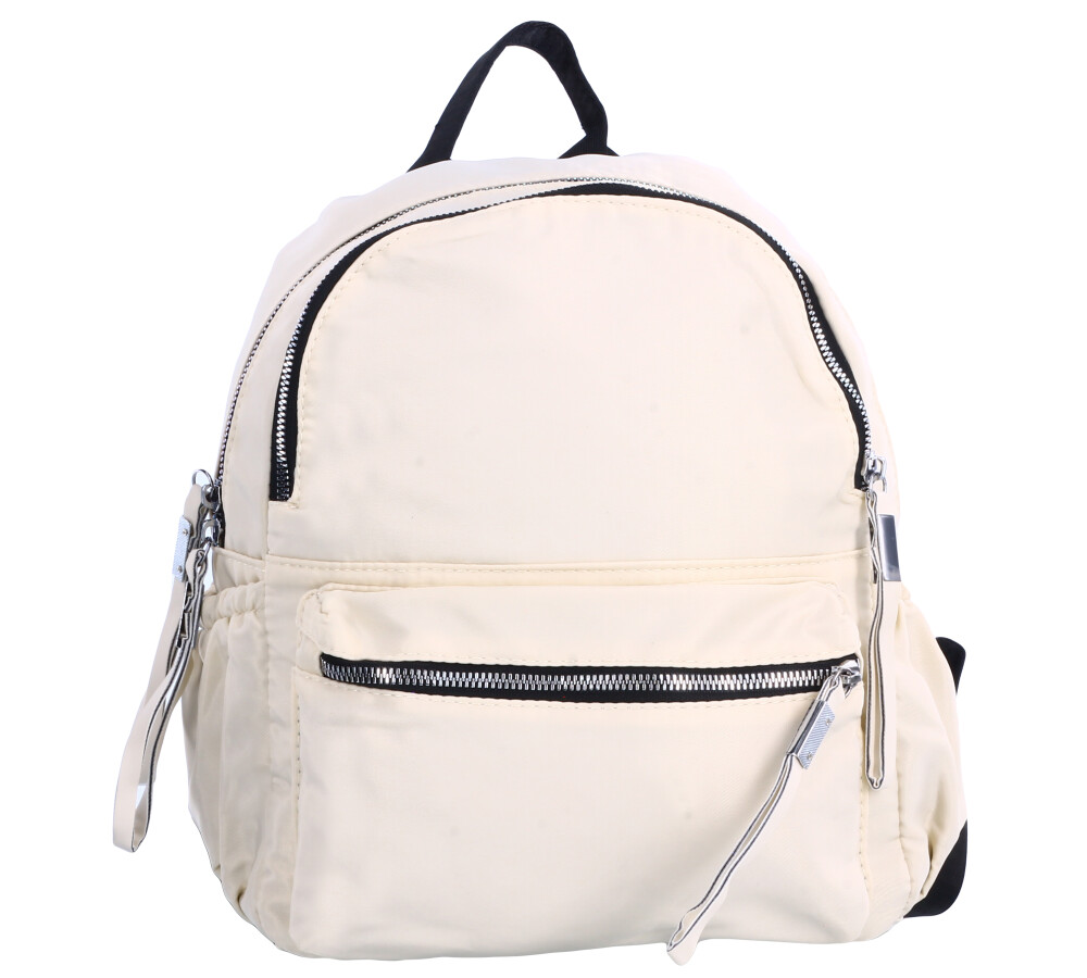 Mochila ANA de tela Beige