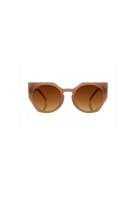 Lentes Tiwi Venus Shiny Coconut Whit Brown Gradient Lenses