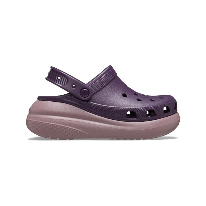 Plataformas Crocs Crush Clog - Unisex Dark Iris/multi