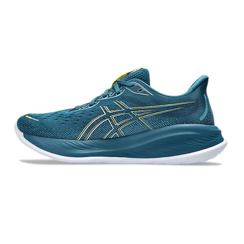 Asics Gel-cumulus 26 Evening Teal/bright Yellow Hombre Verde Esmeralda-amarillo