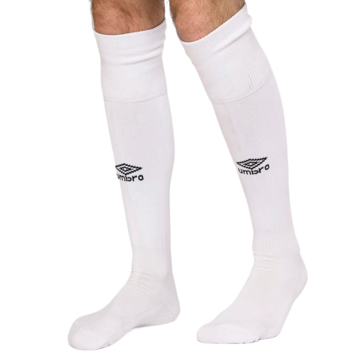 Medias de Hombre Umbro Futbol - Blanco 