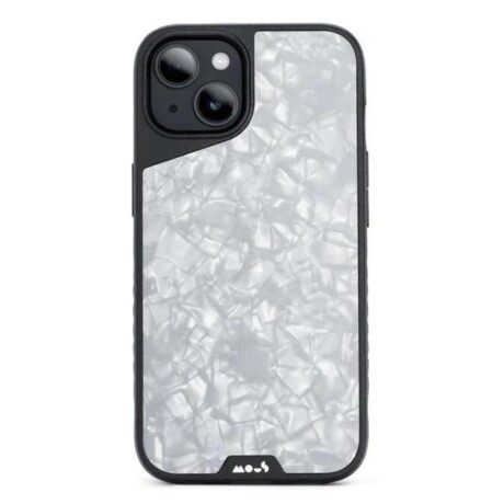 Protector Mous Silver Pearl para Iphone 14 V01