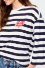 REMERA BORDADO HEART Blanco