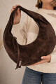 Cartera Donna Gamuza chocolate