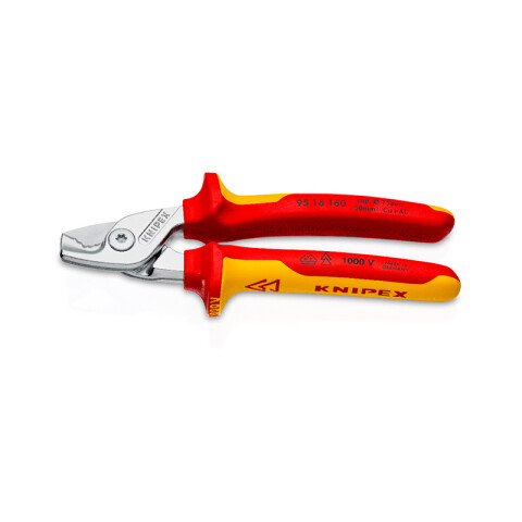 Pinza cortacables 50mm² aislación bimaterial 1000V KN2514