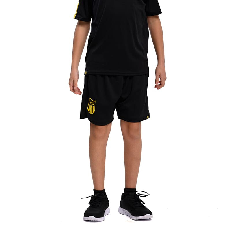 Short Umbro de Peñarol de Niños - 40250096 Negro-amarillo