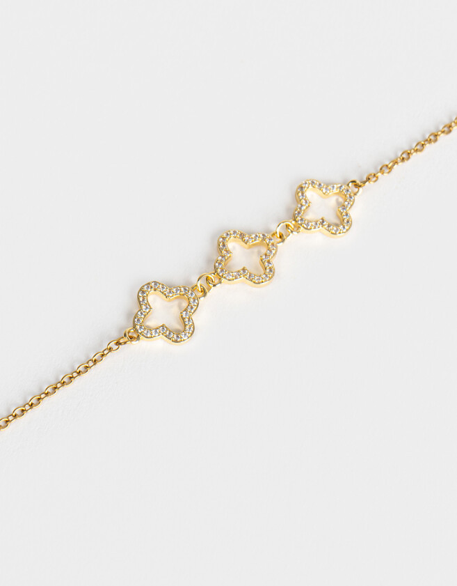 Pulseras Flexibles Acero quirúrgico Pulsera Flexible De Acero Quirúrgico - Dorado