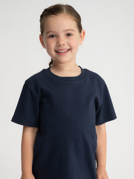 Remera Manga Corta Azul