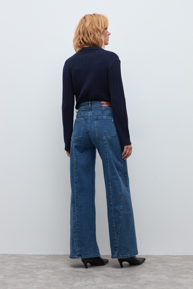 Jean wide leg Norah jean medio