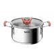 Batería de cocina Tefal Optispace 6 piezas | Acero inoxidable. Batería de cocina Tefal Optispace 6 piezas | Acero inoxidable.