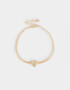 Pulseras Flexibles De inicial Pulsera Flexible De Inicial "j" - Dorado