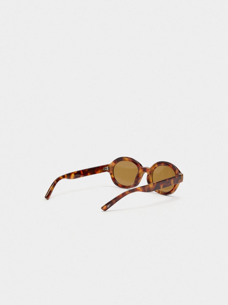 Gafas De Sol Ovaladas marron