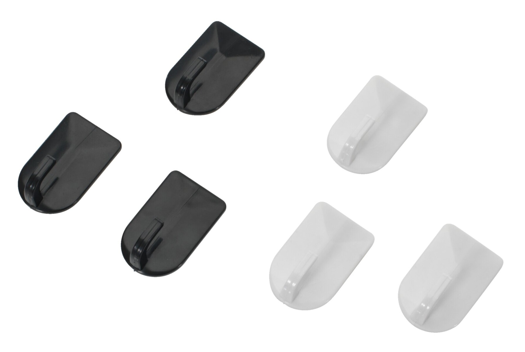 Ganchos RIALA plástico 3 u variado 