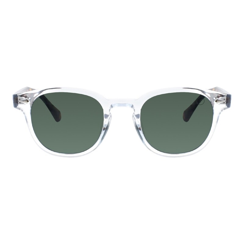 Lentes de Sol Chilli Beans Lausana Transparente - Animal Print Verde