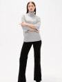 Polera Thernal Gris Melange Medio