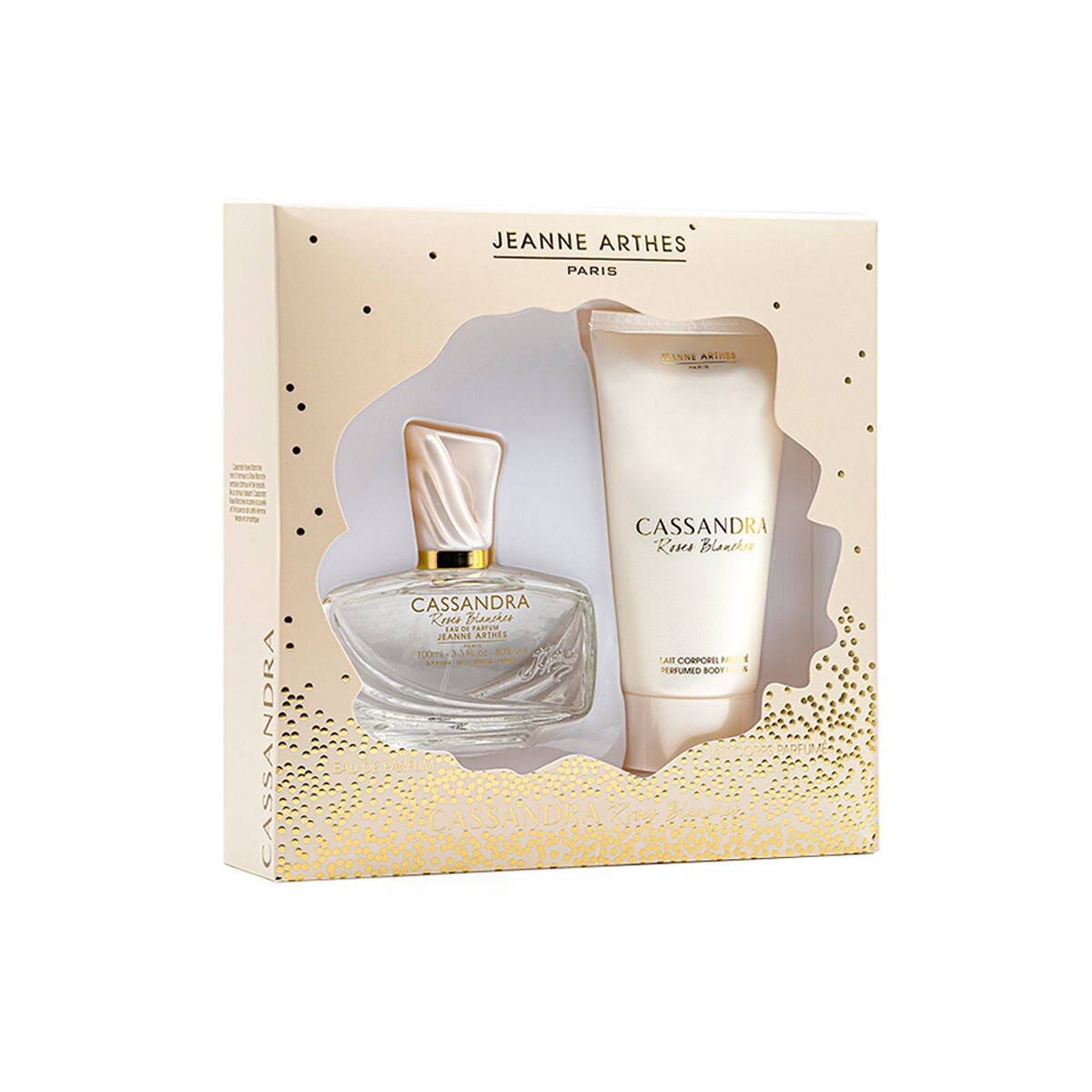 J ARTHES CASSANDRA BLANCHE EDP100ML+BODY 