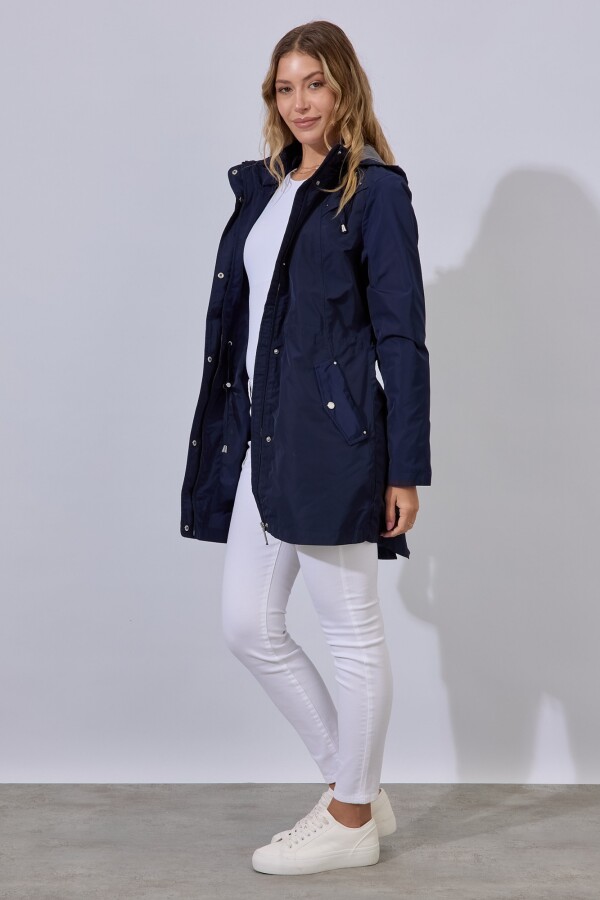 Gabardina Impermeable AZUL